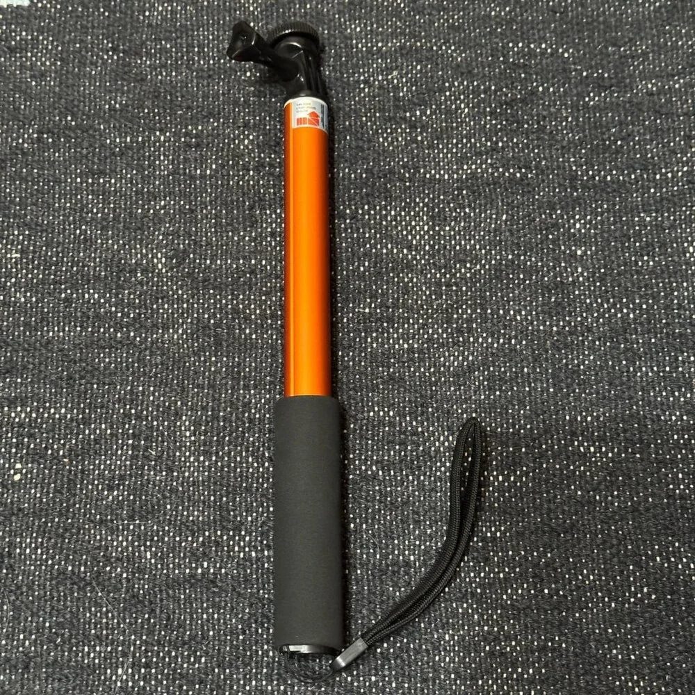 Ace3C Rhythm Selfie Stick Monopod with Mini Tripod Stand, Orange
